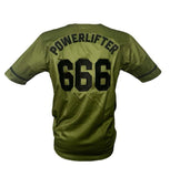 BZK Originals "POWERLIFTER" / "666" (Godric) Baseball shirt (Unisex)