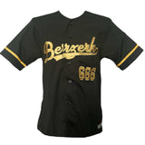 BZK Originals "POWERLIFTER" / "666" (King) Baseball shirt (Unisex)