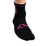 A7 Pink Crew Socks