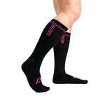 A7 Pink Deadlift Socks