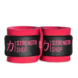 Wrist wraps pink flexibles strength shop