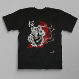 NOTORIOUS Ouka Graphic Tee Sakura Brushstroke (Unisex)