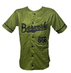 BZK Originals "POWERLIFTER" / "666" (Godric) Baseball shirt (Unisex)