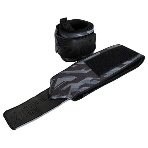 Strength Shop MEDIUM Wrist Wraps - Dark Camo