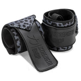 muñequeras para powerlifting flexibles dark leopard 