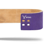 STOIC 13mm Lever Powerlifting Belt Purple