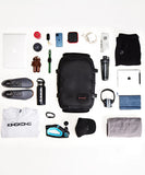 KNKG EDGE Backpack, mochila deportiva con múltiples compartimentos, resistente y cómoda. Ideal para gym, crossfit, powerlifting o uso diario en México.