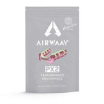 AIRWAAV México, protector bucal, mordedera deportiva, protector para deporte, boquilla gym, mouthpiece entrenamiento, powerlifting, crossfit, halterofilia color rosa y verde