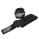 munequeras para powerlifting negras strength shop