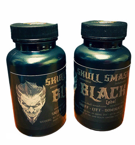 Skull Smash® (BLACK) Scented Ammonia