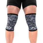 A7 Puzzle Camo Knee Sleeves Stiff