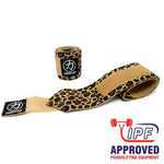 Strength Shop Stiff Wrist Wraps (leopardo)